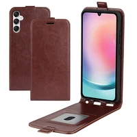 Vertical Flip Leather Case For Samsung Galaxy A15 A25 A05 A05S Retro Style Shockproof Silicone Leather Smartphone Phone Cases 1