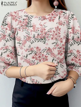 Women Blouse Elegant Female Work Tops 1