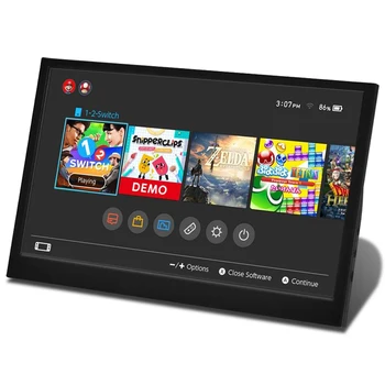 LCD 디스플레이 TFT 게이밍 모니터, 휴대용 모니터, 라즈베리 파이 노트북 PS4 Xbox360 스위치, HDMI 호환 1, 11.6 인치, 1366X768
