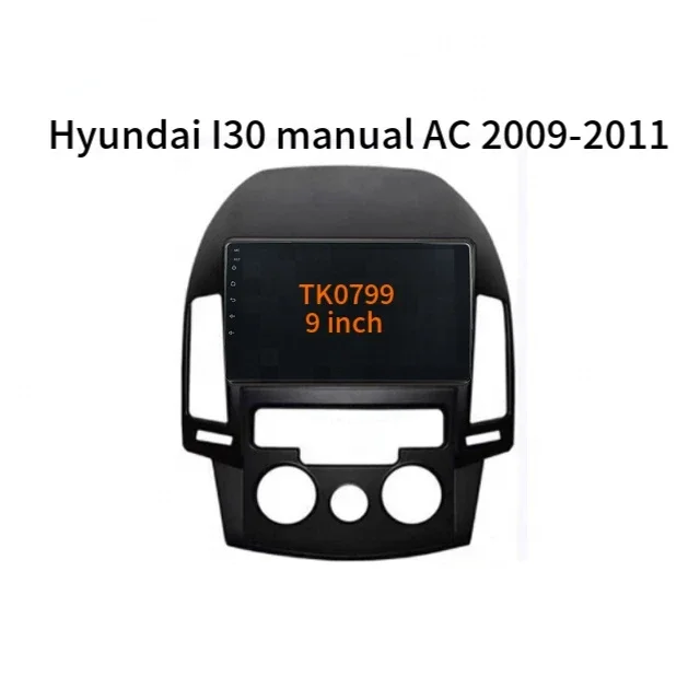 TK-YB ڵ ǰ   Mp3 ÷̾,  I-30  AC 2009-2011, 9 ġ ڵ   ׼, 