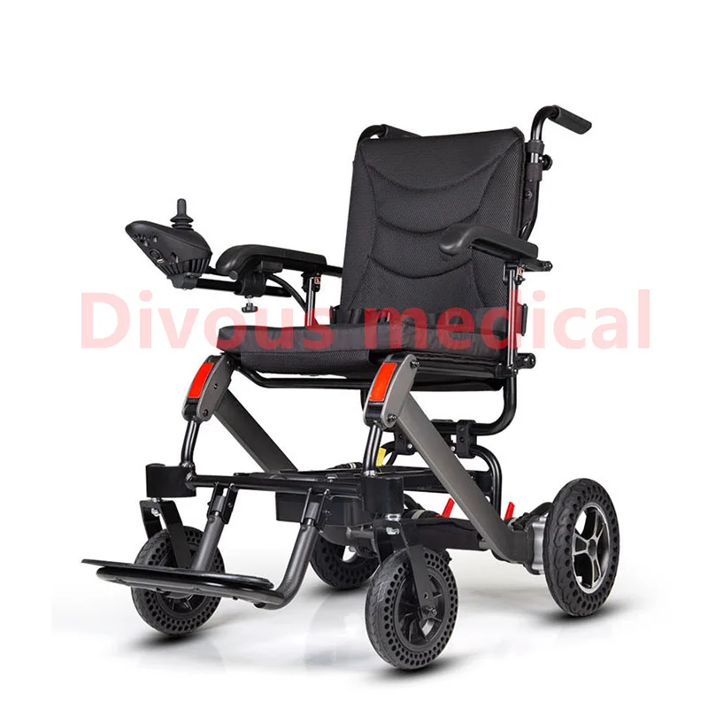 Hot Selling lightweight Folding Handicapped Elderly Electric Power motorized Wheelchair