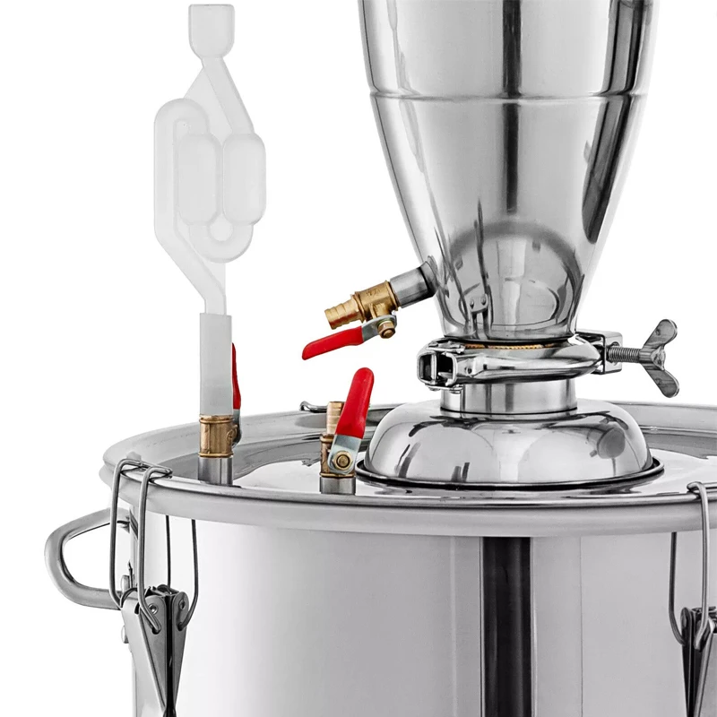 30L Wine Beer Distiller Food-Grade Stainless Steel Wine-Making Multifunctional Fermentation Filling Equipment