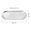 2/4/6pcs 9/12 Inch Stainless Steel Decorative Trays Gold Bathroom Cosmetic Trays 3