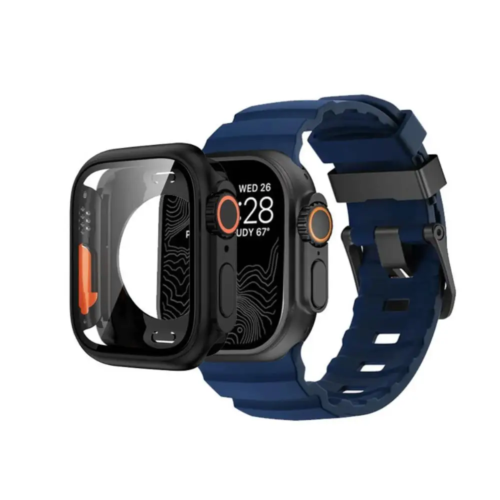 Premium Silicone Strap and Ultra Protective Case