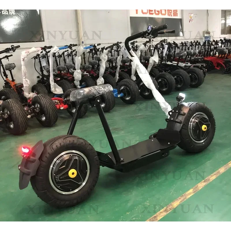전동 스쿠터 무료 배송 스틸 프레임 최신 디자인 큰 두 바퀴 팻 타이어 1500W 최대 디스크 브레이크
