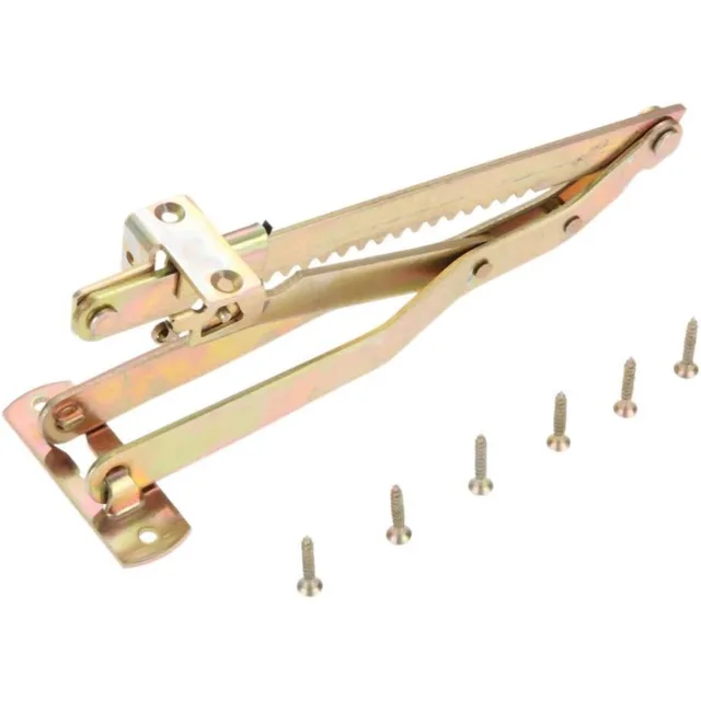 14pcs Adjustable Iron Hinge Folding Lift Bracket Sofa Armrest Hinge Massage Table Lift Furniture Hardware with Screws 6