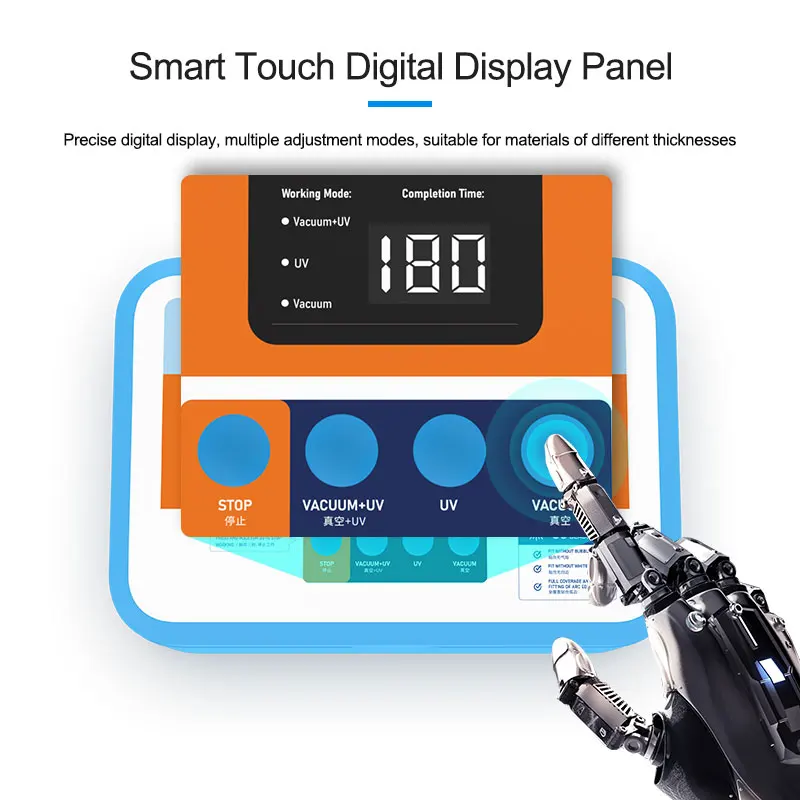 Машинка для вакуумной фотосъемки SUNSHINE S-918B SE, для защиты экрана, для ламинирования, отверждения гидрогелевой пленки, инструменты для удаления пузырей