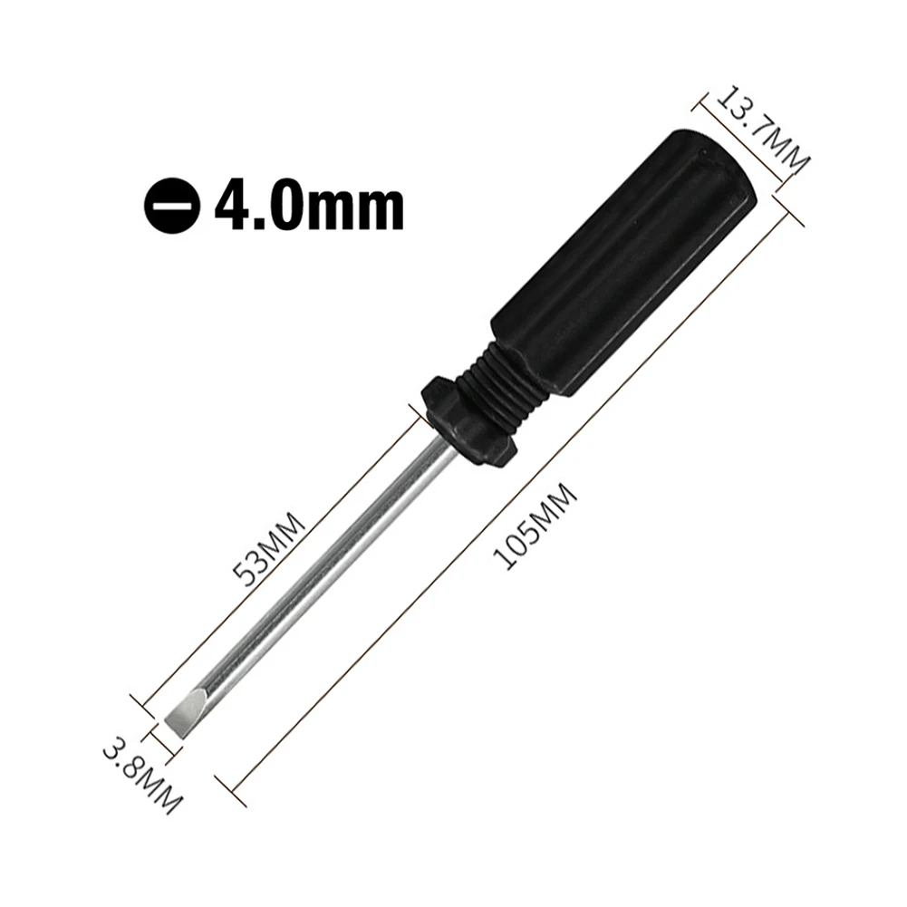 

1Pc 4.13Inch Small Mini Screwdriver Repair Tool Slotted Cross Screwdrivers 4mm Anti Slip Screwdriver Precision Maintenance Tools