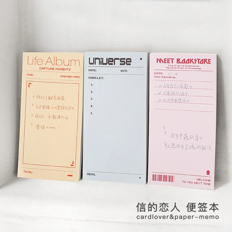 

6packs/LOT 24 hours without closing series retro creative decoration DIY paper memo pad