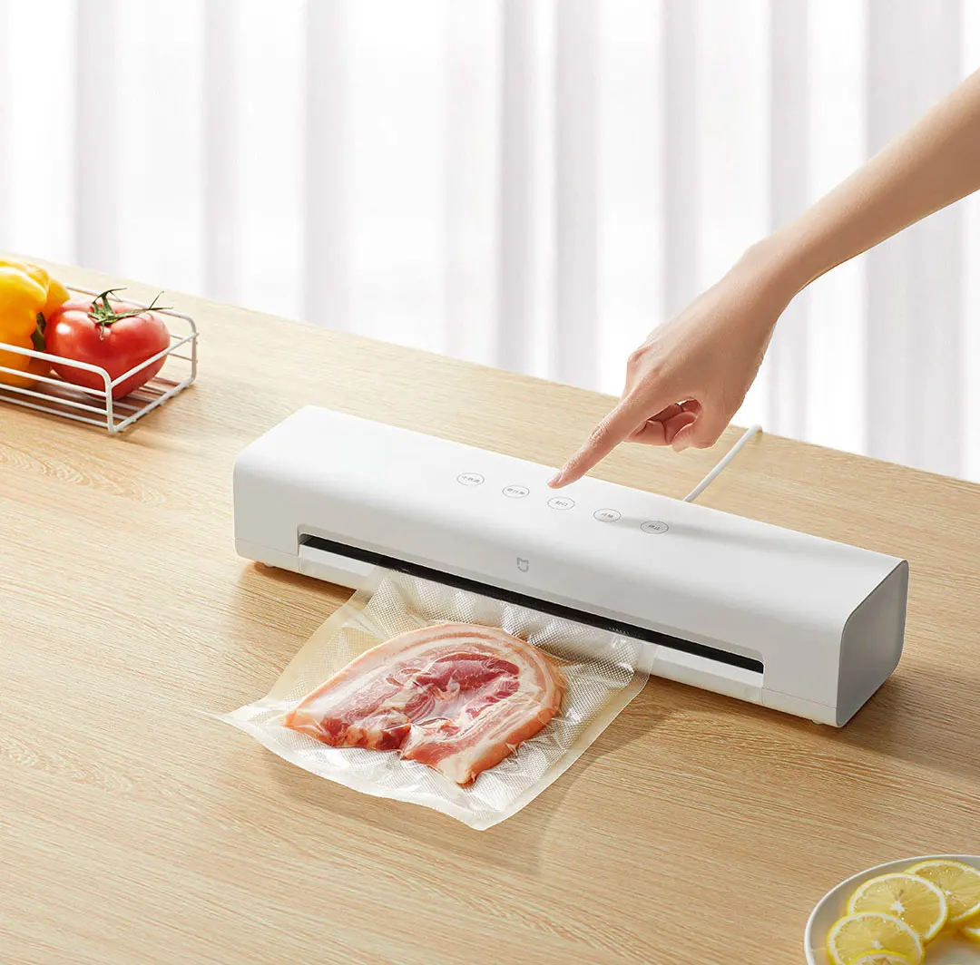 XIAOMI MIJIA 220V Máquina Seladora A Vácuo