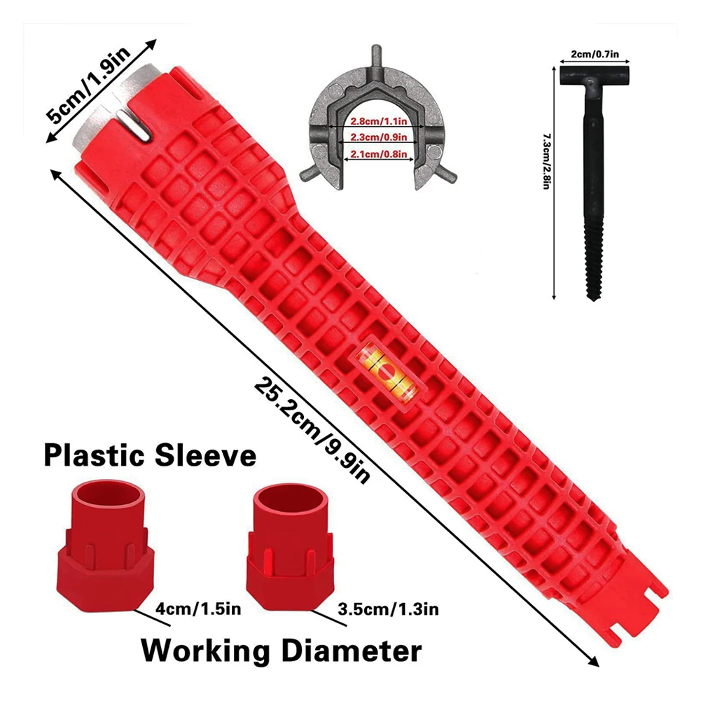 

Multifunction Flume Wrench Sink Faucet Plumbing Tools English Key Repair Wrench Tools Bathroom Wrenches Sink Repair