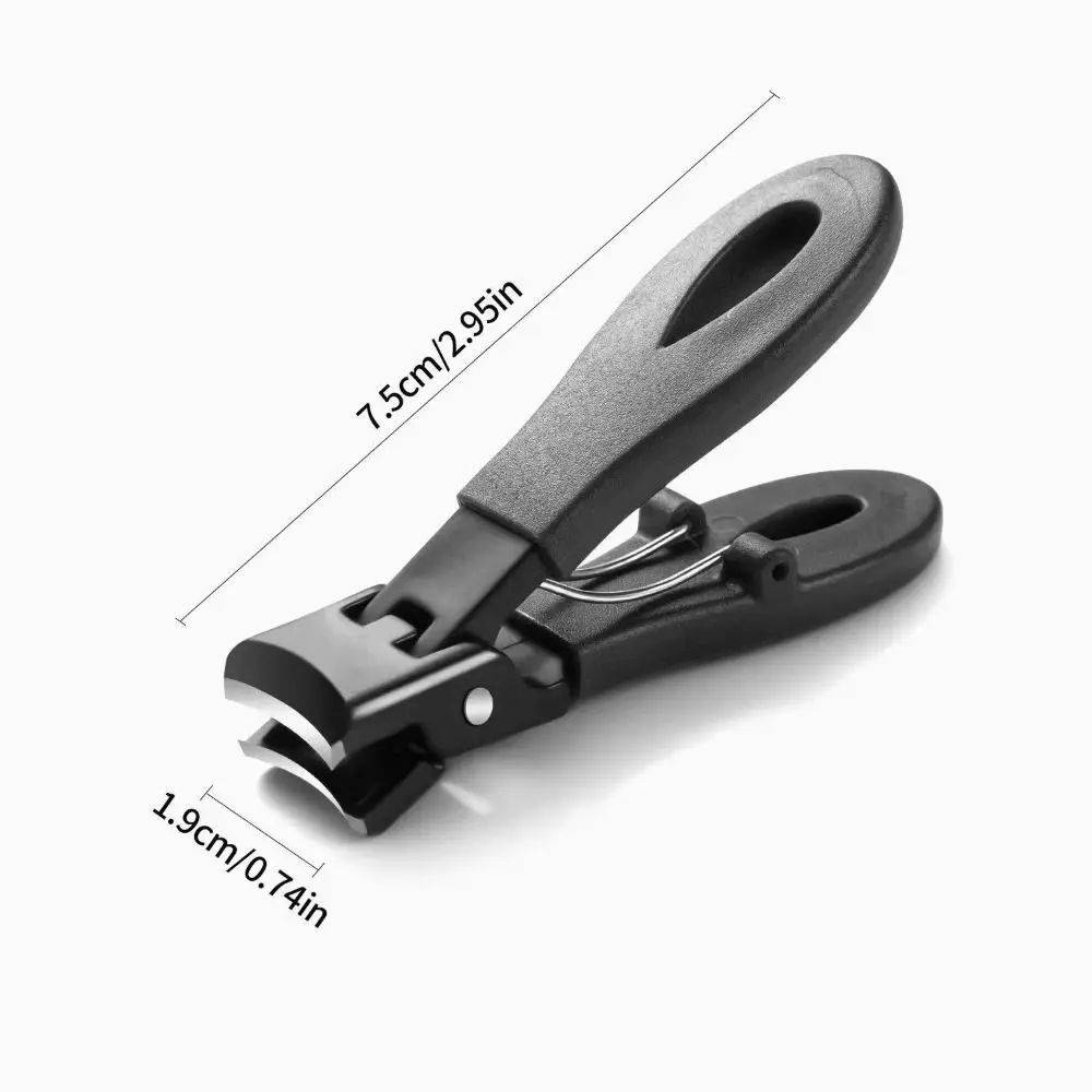 Portable Large Jaw Nail Clipper 8mm Opening Anti Splash Fingernail Trimmers Ultra Sharp Nail Trimmer Fingernail