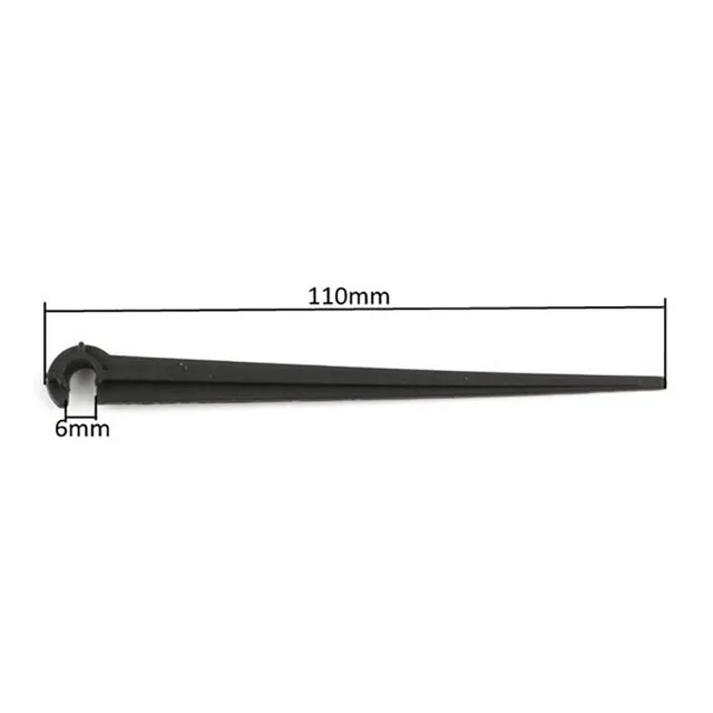 1/4 "Kerti Tömlő Csepegtető Öntözési Tartó Tét C Forma Kampó 4/7 Mm -Es Csőcső Rögzített Öntöző Sprinkler Konzol - Image 3