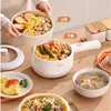 New electric cooking pot Household dormitory students 2-3 people Small electric hot pot Multifunctional mini pot cook noodles 1
