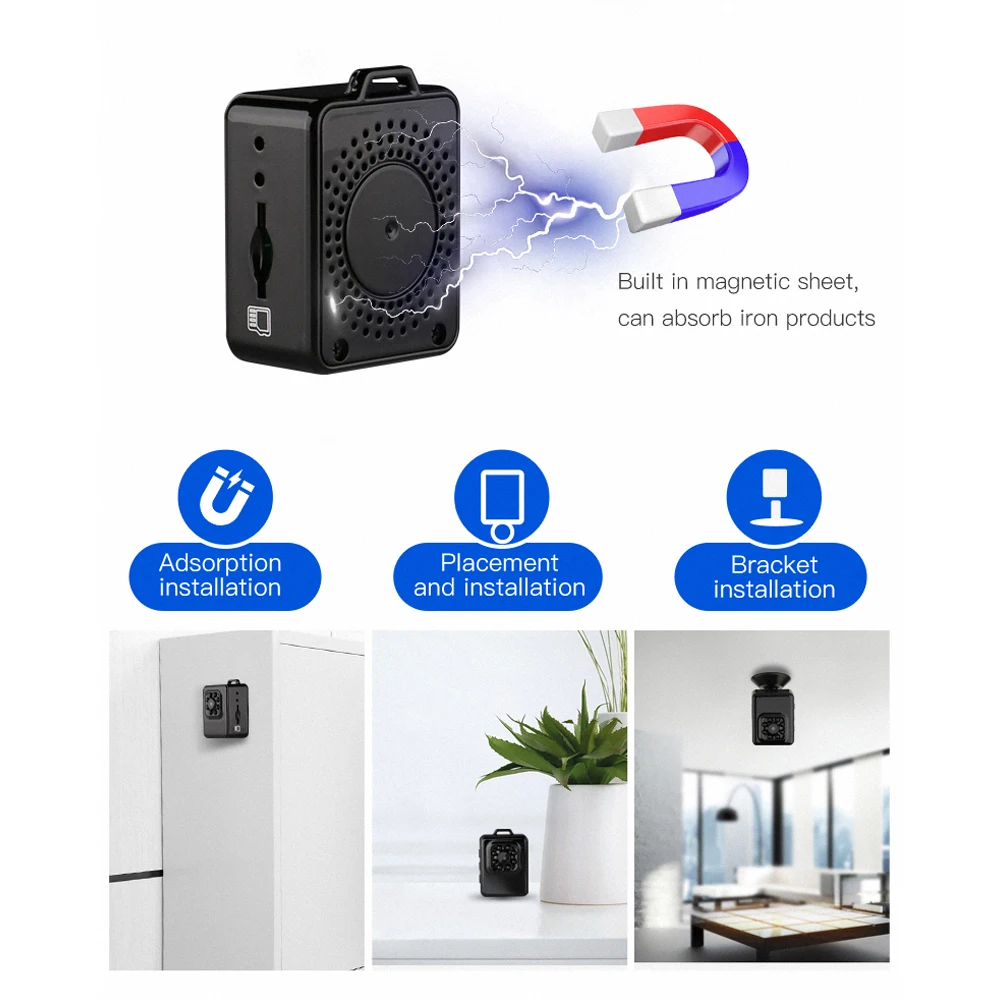 Mini Sport Camera G107 With Motion Detection Night Vision Video Resolution 1080p Full HD Photo Trap 2