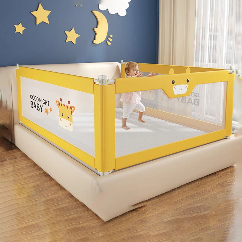 150cm 180cm Newborn Baby Fence Guardrail 30 Files Adjustable Child Fall