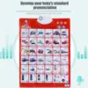 Kids Educational English Chinese Sound Wall Chart Poster for Children Toddlers Home Preschool Kindergarten Early Learning Toy 5