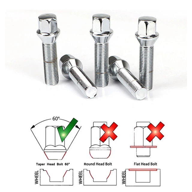 Boulon de roue Mercedes M12 x 1.5 x 40