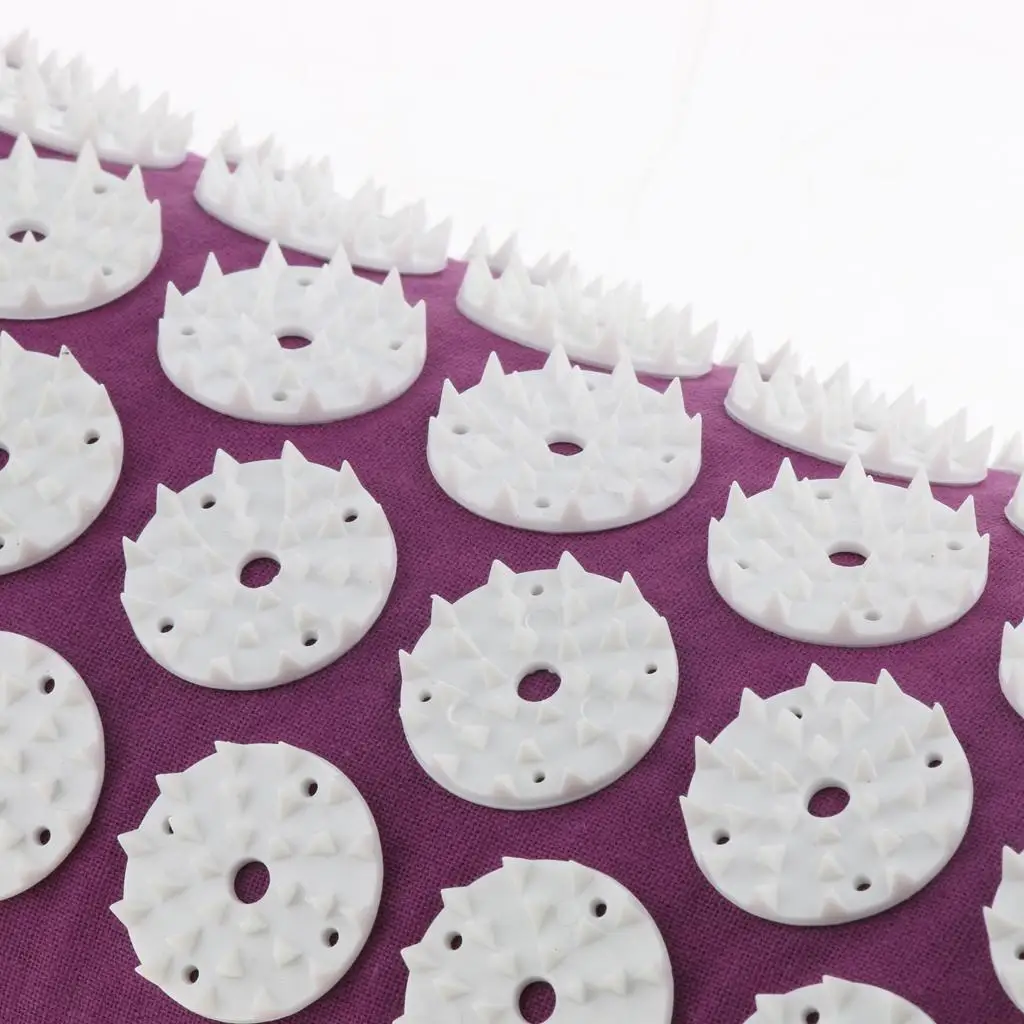 Acupressure set acupressure mat massage mat neck pillow for blood circulation