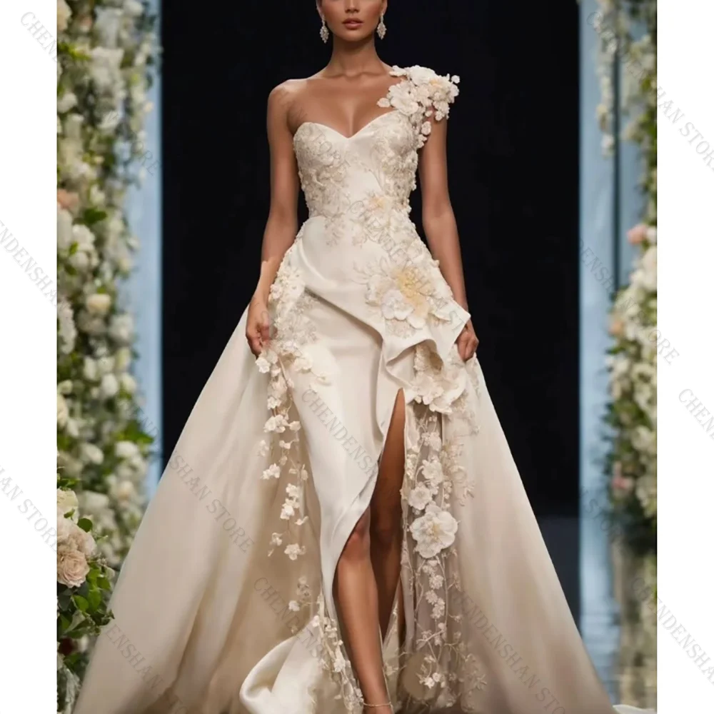 modest evening dresses south africa Silky Beige Modest Evening Dress White / 3XL main image 1