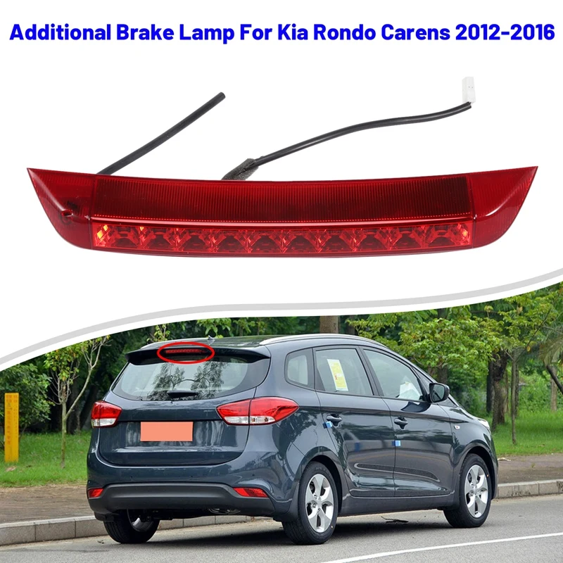 

1 Piece Car High Brake Light Additional Brake Lamp 92700A4000 92700-A4000 For Kia Rondo Carens 2012-2016