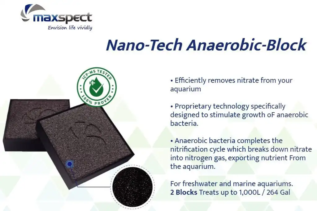 -Maxspect Nano-tech Anaerobic Block (2 Pcs)-Hurstville Aquarium
