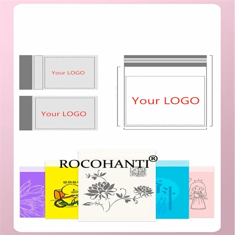 맞춤형 로고 인쇄 폴리 메일러, 흰색 폴리 메일러 플라스틱 배송 가방, 소기업 의류 선물 포장 상자, 100 개