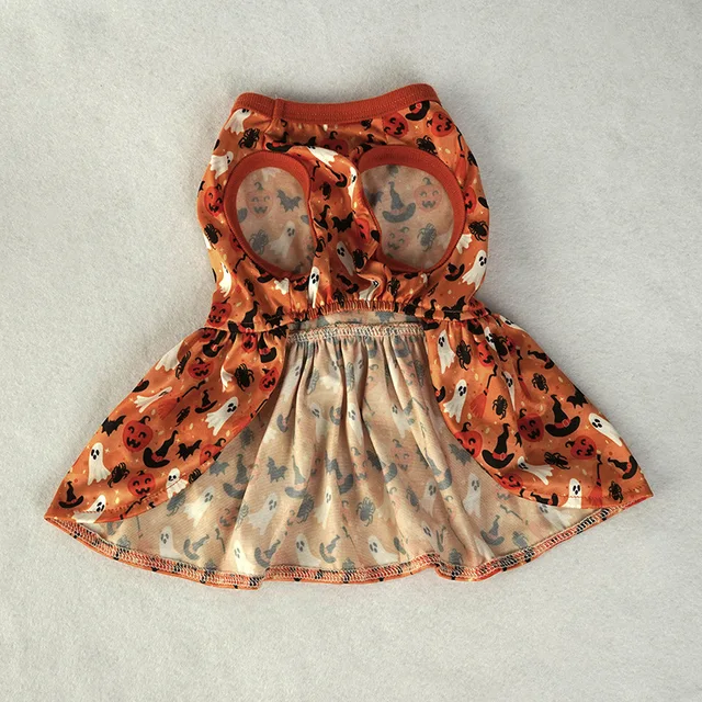 Halloween Dog pumpkin Clothes Chihuahua Yorkie Dress Funny Pet Clothing Dress Dog Costume Apparel Small Dogs Pet Supplies 6 Halloween Dog pumpkin Clothes Chihuahua Yorkie Dress Funny Pet Clothing Dress Dog Costume Apparel Small Dogs Pet Supplies 6