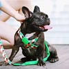 Premium Explorer Harness Y-Shaped Dog HarnessAdjustable Durable Nylon Soft Padding Metal Buckles and Leather Handle for Pets 6