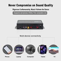 Wiistar 2.1 Channel HiFi Amplifier 80Wx2+80W Power HDMI RCA AUX Bluetooth Input Bass Treble Control Car Home Audio Power Amp 2