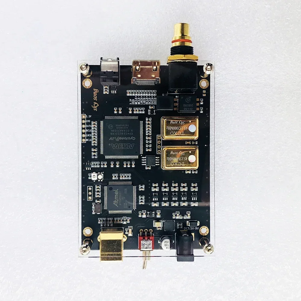 Amanero Italian USB Interface Card Cpld Spdif I2S DSD512 Dop128 Coaxial Output  Signal Processing And   Conversion 4
