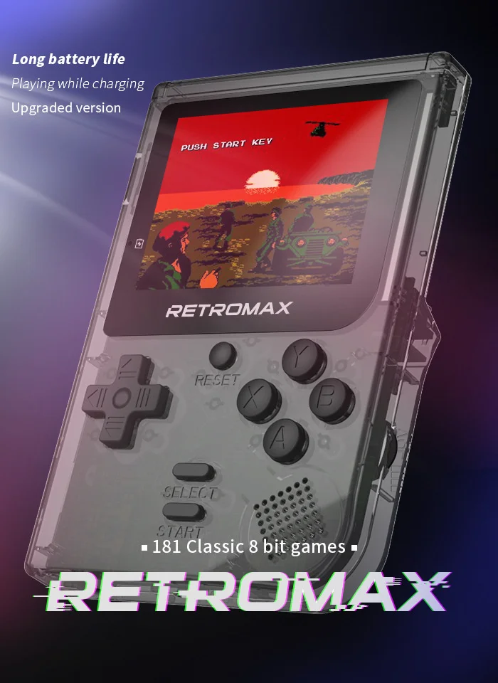 400 IN 1 Retro Video Game Console Handheld Game Player Portable Pocket TV Game Console AV Out Mini Handheld Player for Kids Gift