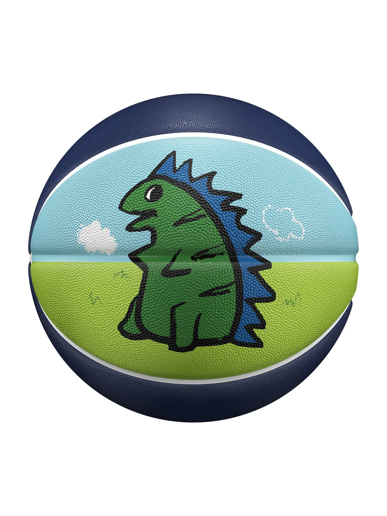 Dinosaur Basketball Design