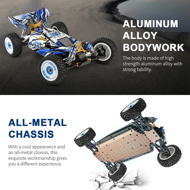 WLtoys 124017 124016 V2 75KM/H 2.4G RC Car Brushless 4WD Electric High Speed Off-Road Drift Remote Control Toys for Children 2