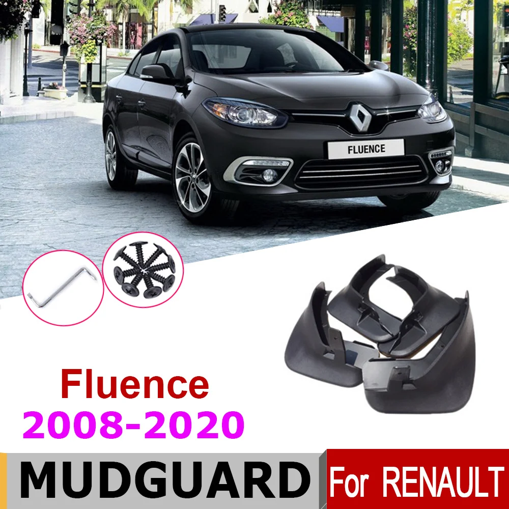 

Брызговики для Renault Fluence 2020-2008, 2012 2011 2010