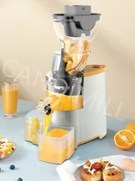 Slow Juicer Cold Press Large Caliber Electric Juicer Extractor Filter Free Easy Wash Electric Fruit Apple Orange Citrus Juicer 2