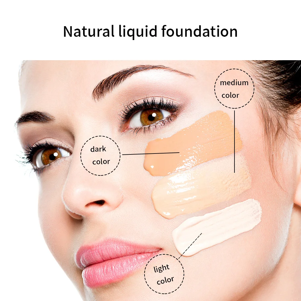 Professional Matte Oil Control Makeup Foundation Cream Face Concealing Eye Dark Circle Liquid Long-lasting Corrector Cream
