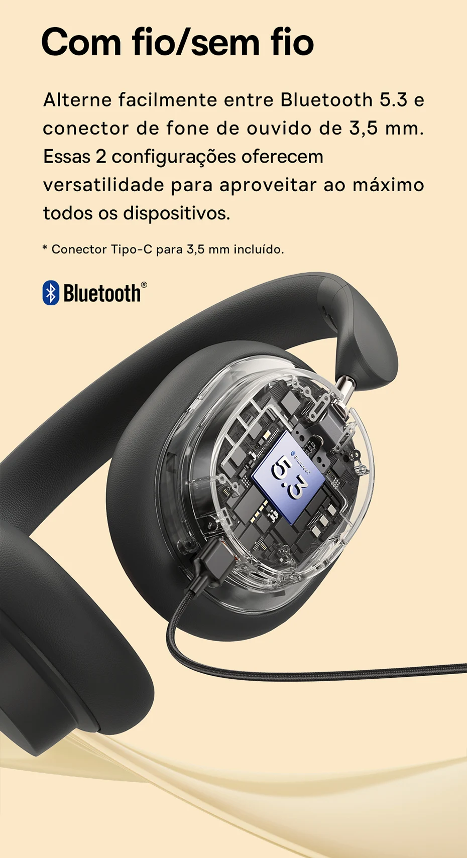 fone de ouvido, HIFI Headset Nível, driver