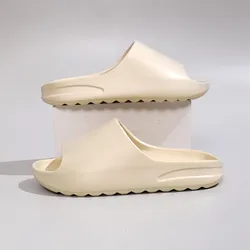 New Fashion Women Slippers Summer Flat Lightweight EVA Home Bathroom Slippers Comfort Massage Couples Indoor Slides Shower Shoes