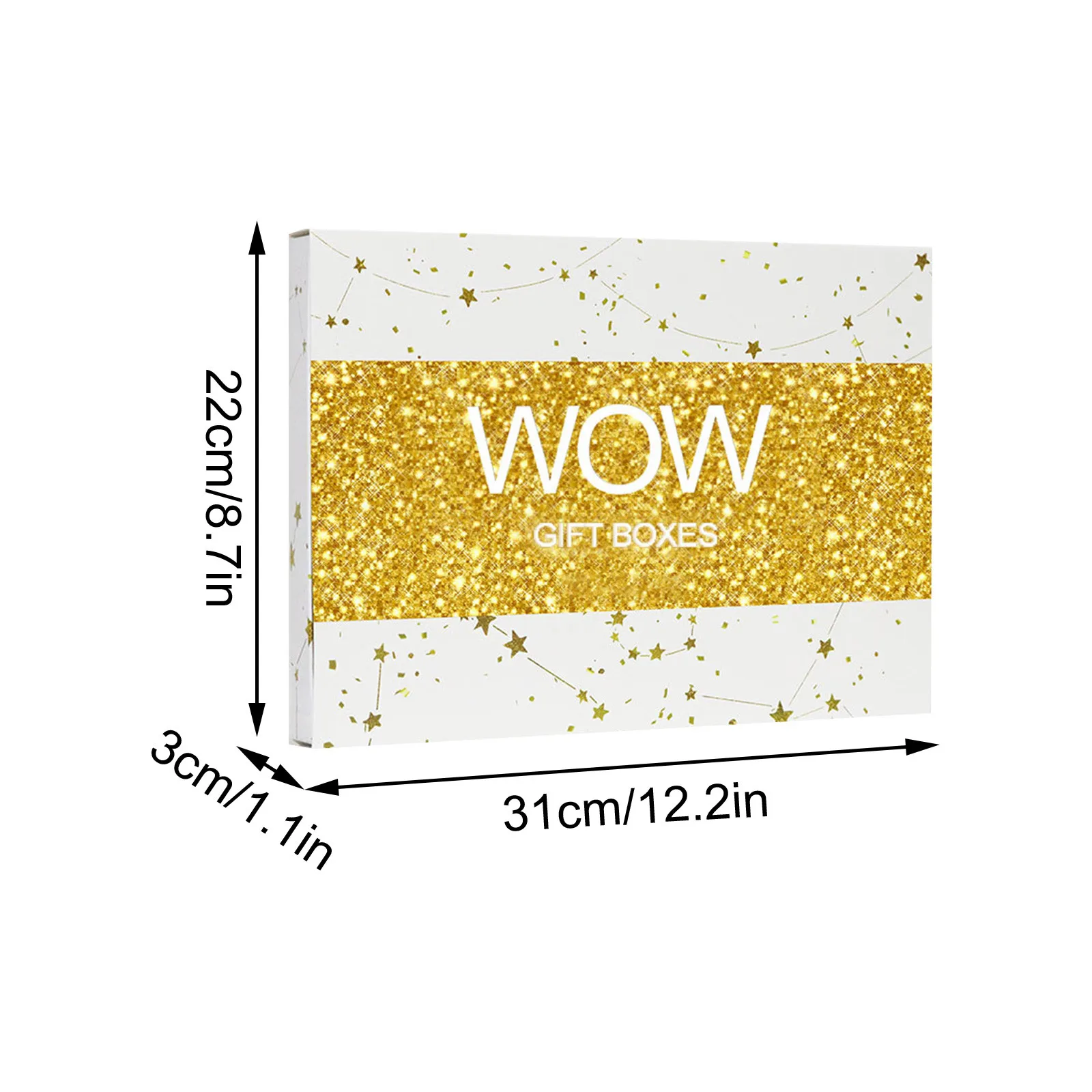 Christmas Advent Calendar Makeup Set 24 Day Countdown for Girls