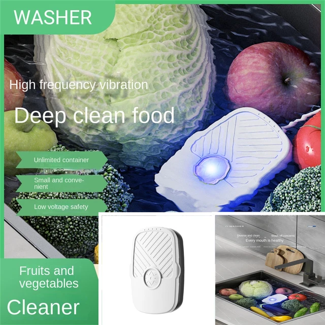 Fruit And Vegetable Cleaning Machine Purifier Portable Washing Cleaner  Device