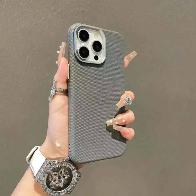 Leather Shockproof Magnetic Phone Case - Luxury Technology Design