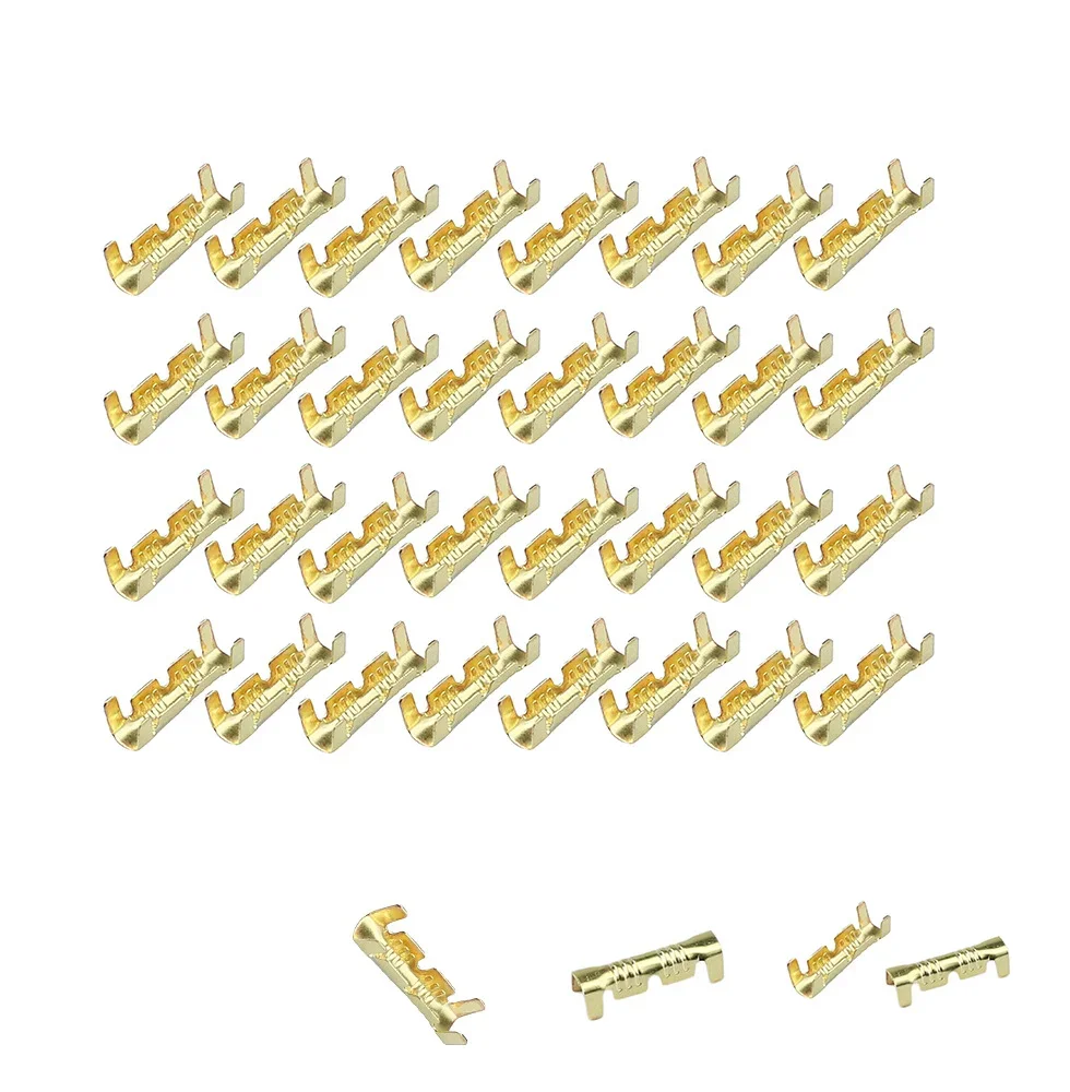 50Pcs Docking connector connect circuit wiring steel