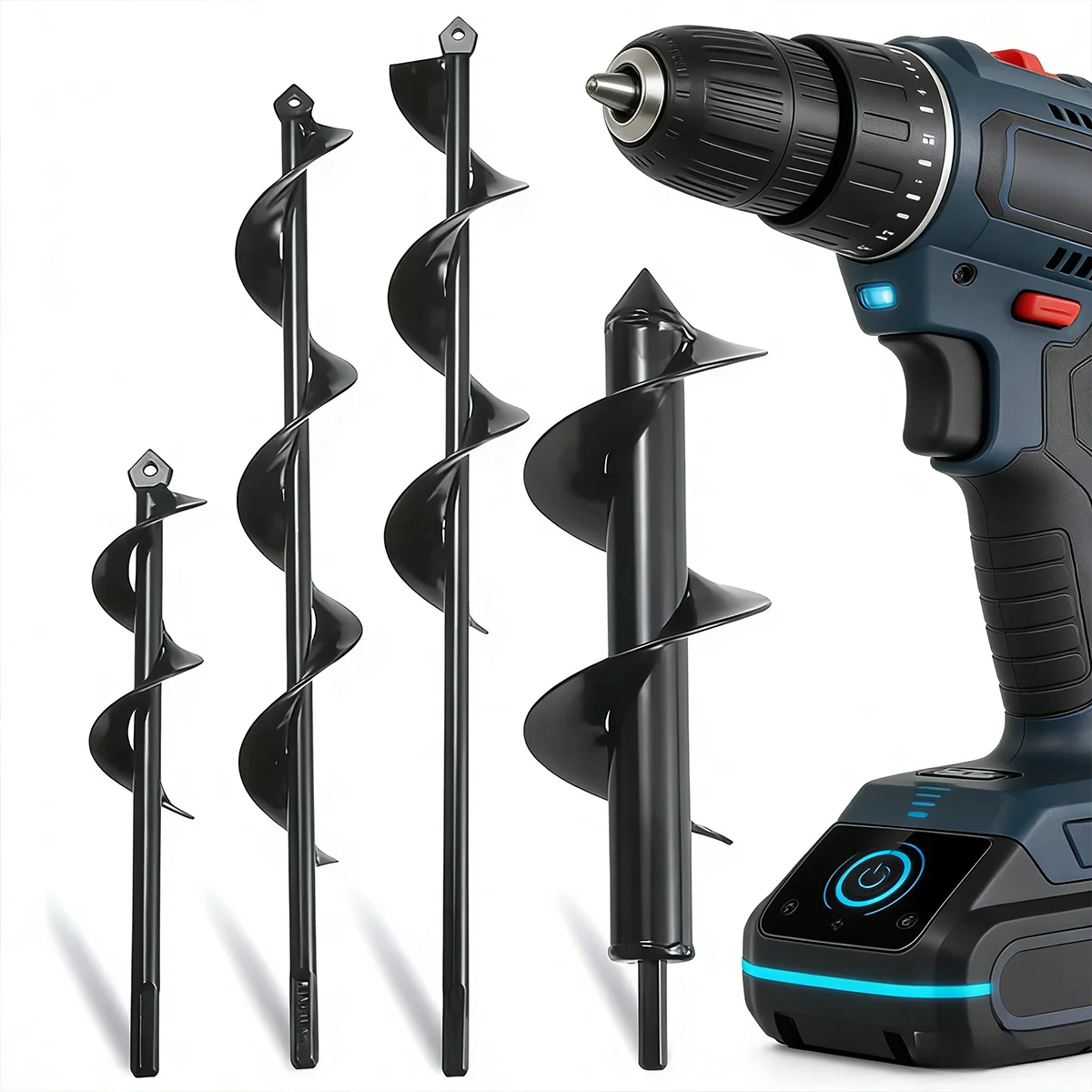 Spiral hole drill bit size chart