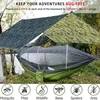 Camping Hammocks and Accessories Including Hammock with Mesh Rain Fly Tarp Tree Straps for Outdoor Use Hiking Backpacking Travel 1