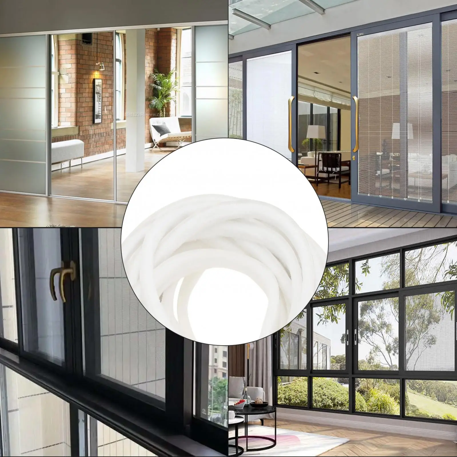 High Density Weather Stripping Door Window Seal Strip Self Adhesive Soundproofing Weatherstrip