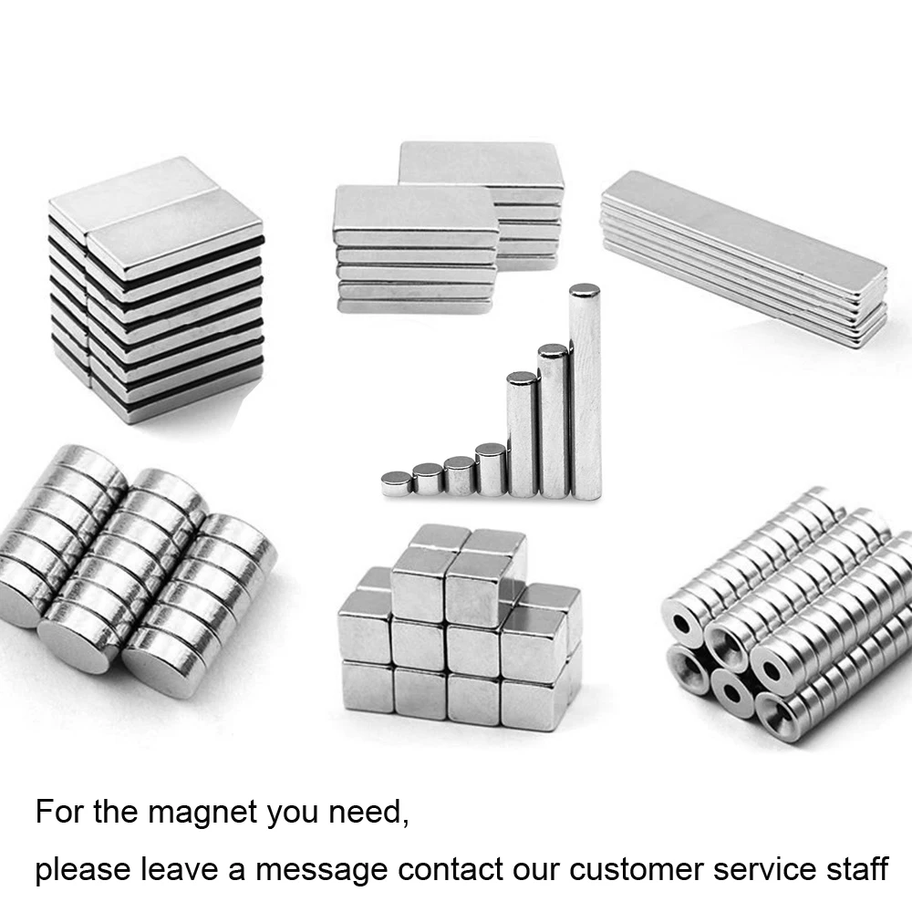 Compact and Versatile Strong Magnetic Discs for Fridge, DIY, Craft, and Educational Use
