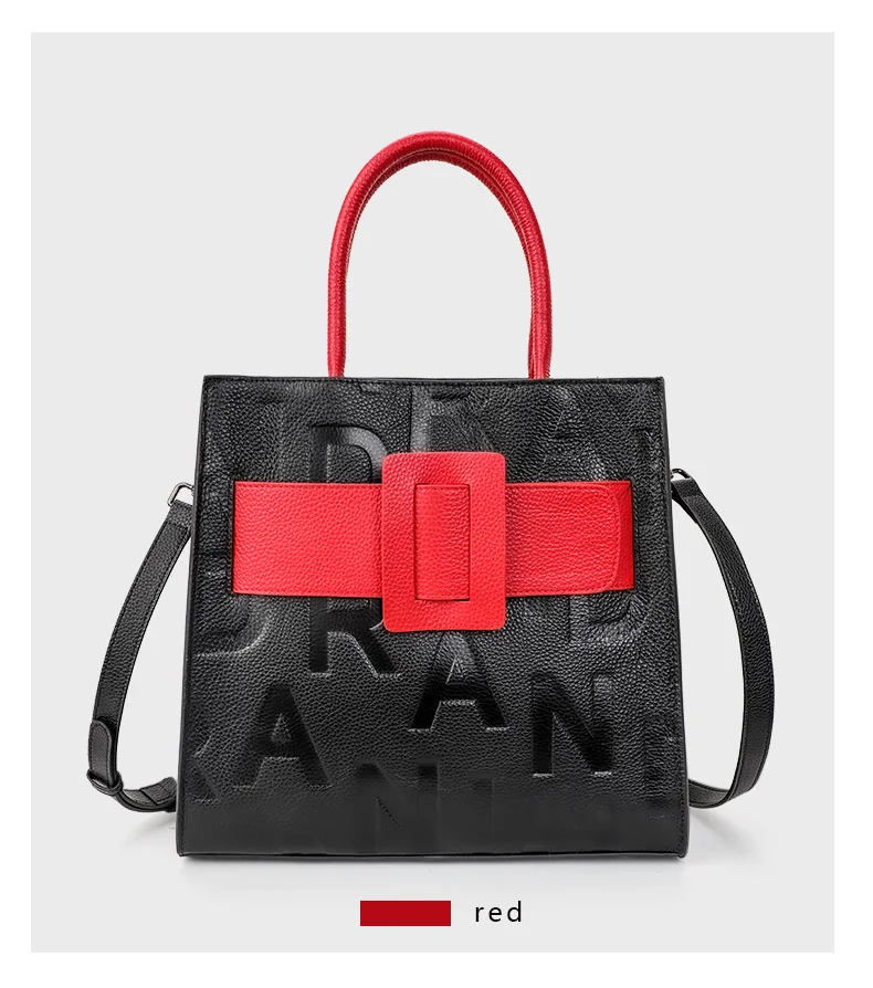 Modische Damen-Umhängetasche aus echtem Leder, großes Fassungsvermögen, hochwertiges Rindsleder, Damenhandtasche, neuer Stil 2026, vielseitig einsetzbar – Detail 5