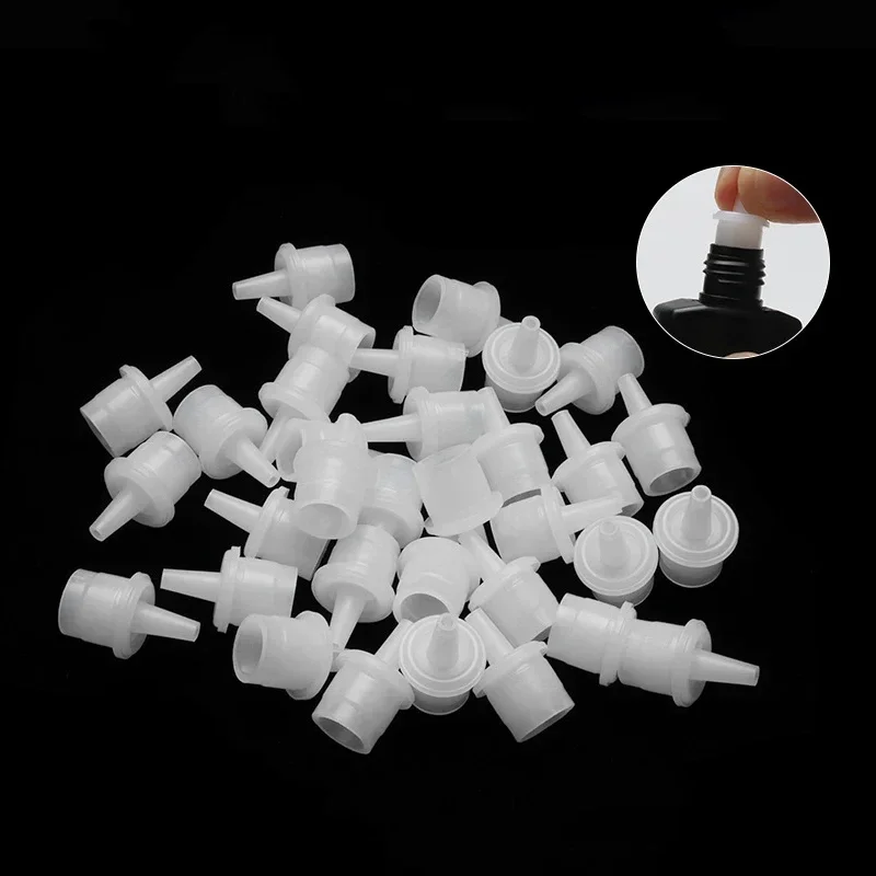 Extension Tools 20Pcs Eyelash Glue Individual Eyelashes False Lash Bottle Plug Adhesive Cup Nozzle Adhesive Holder Stopper