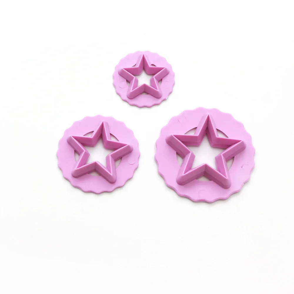 Small Bird Star Heart Polymer Clay Cutter Jewelry Making DIY Earring Mini Cutting Mold Pottery Ceramic cookie Cutter 3pcs